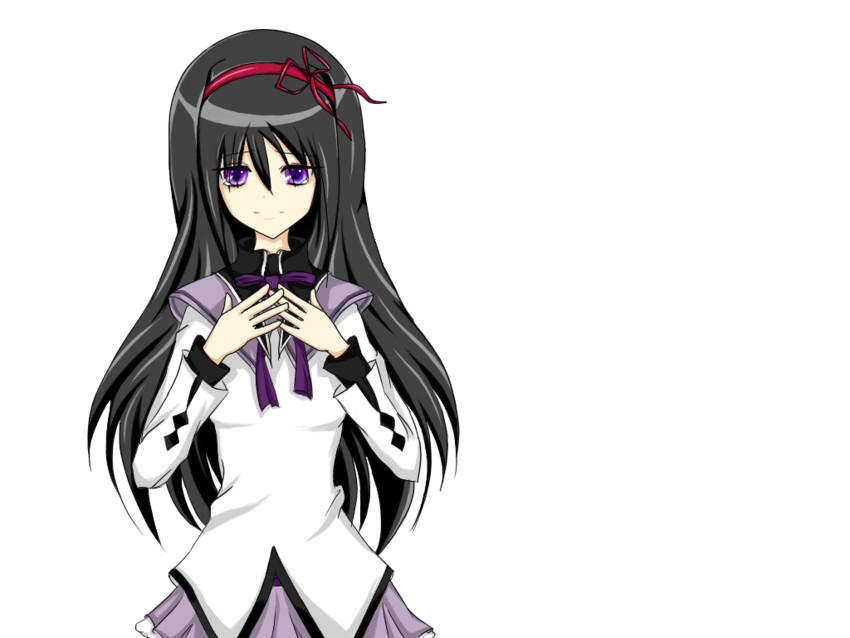 akemi homura (mahou shoujo madoka magica) drawn by lovi_(marikkitty)