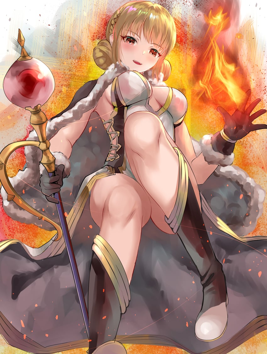 high wizard and kathryne keyron (ragnarok online) drawn by sail_(sail-away)