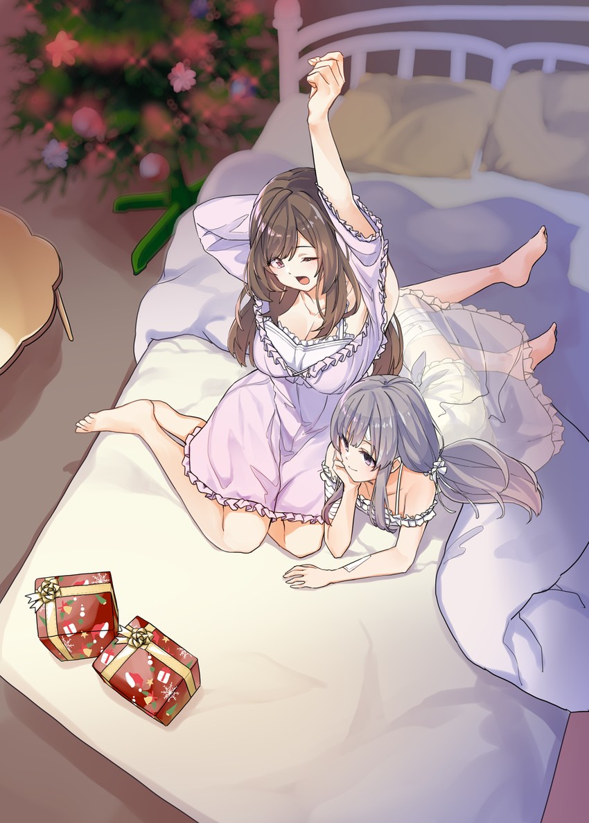 tsukioka kogane and yukoku kiriko (idolmaster and 1 more) drawn by pekoni_(peconi)