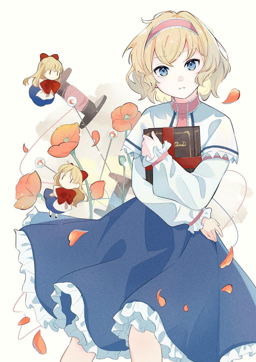 alice margatroid and shanghai doll (touhou) drawn by user_xycd7758