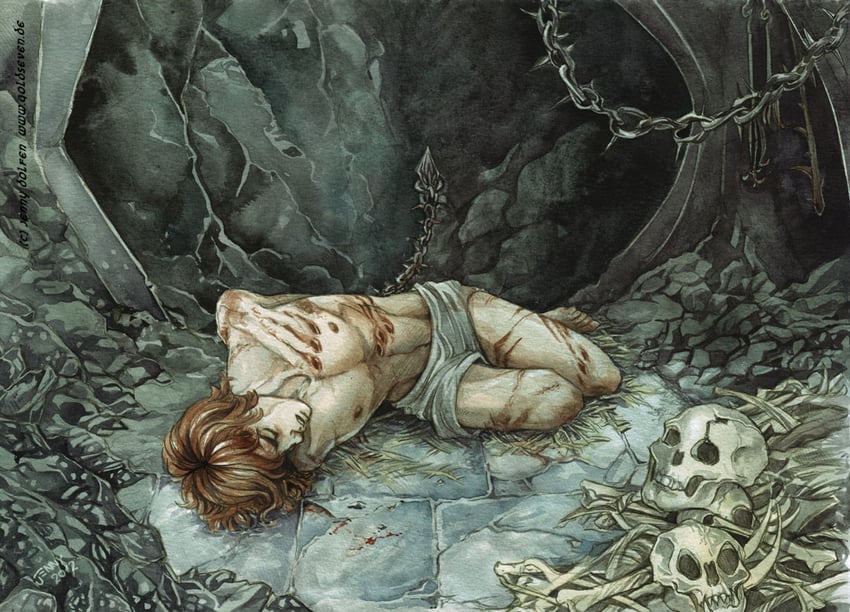 maedhros (tolkien's legendarium and 1 more) drawn by jenny_dolfen