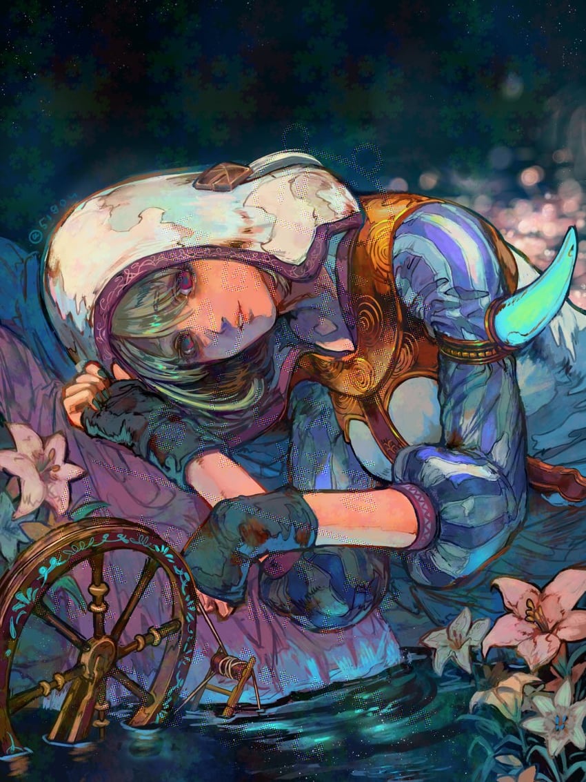 nymeia (final fantasy and 1 more) drawn by 51gou