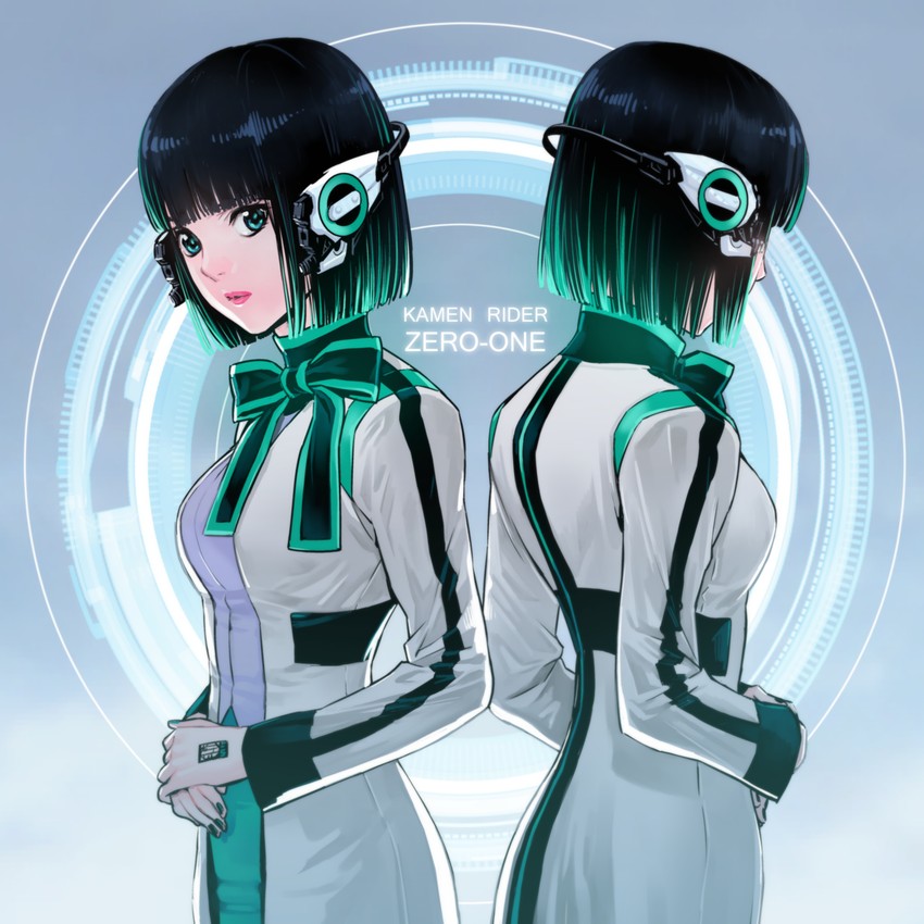 is (kamen rider and 1 more) drawn by parashima_tenko