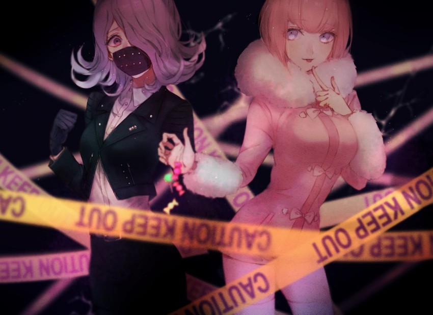 ando ruruka and kimura seiko (danganronpa and 1 more) drawn by yukifuru
