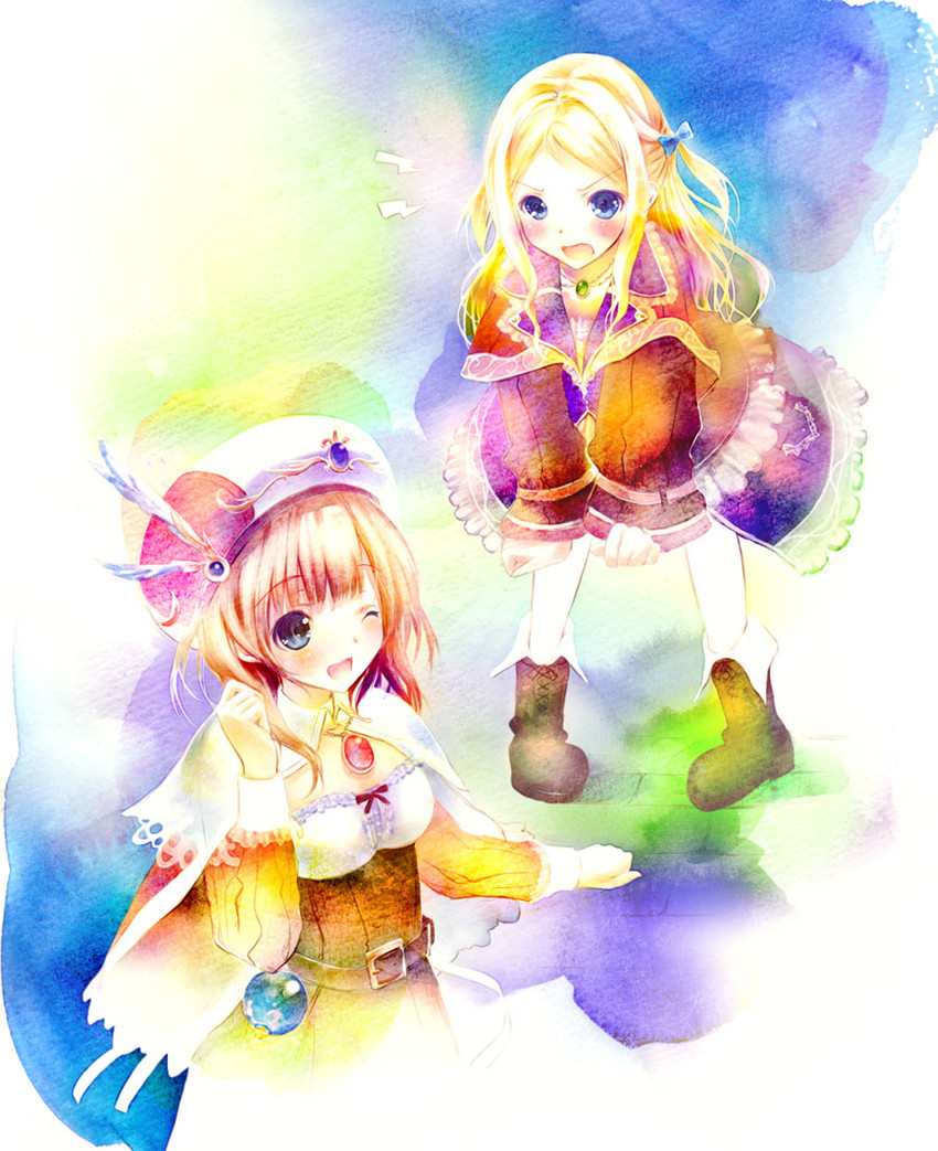 rorolina frixell and cuderia von feuerbach (atelier and 1 more) drawn by saeki_touma