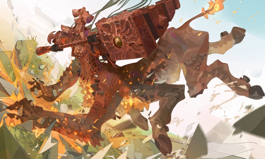 crucible knight (elden ring and 1 more) drawn by nslacka