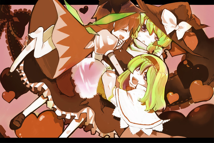 kirisame marisa, cirno, and alice margatroid (touhou) drawn by kantori_(mgkrr28)