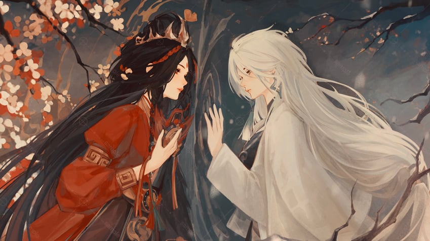 du ruo and yao (path to nowhere) drawn by chengya_huanwo