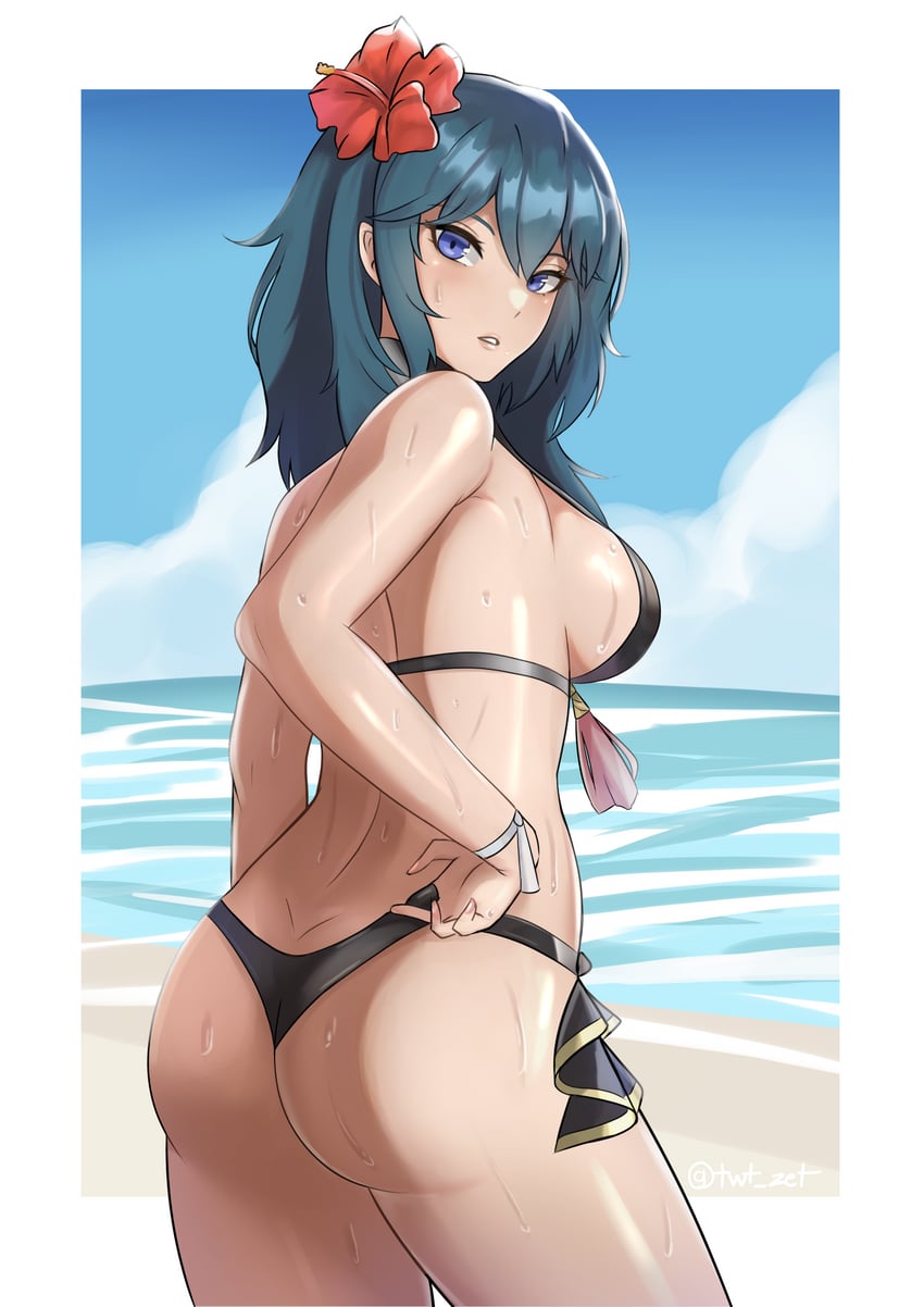 female byleth (fire emblem and 2 more) drawn by zet_(twt_zet)