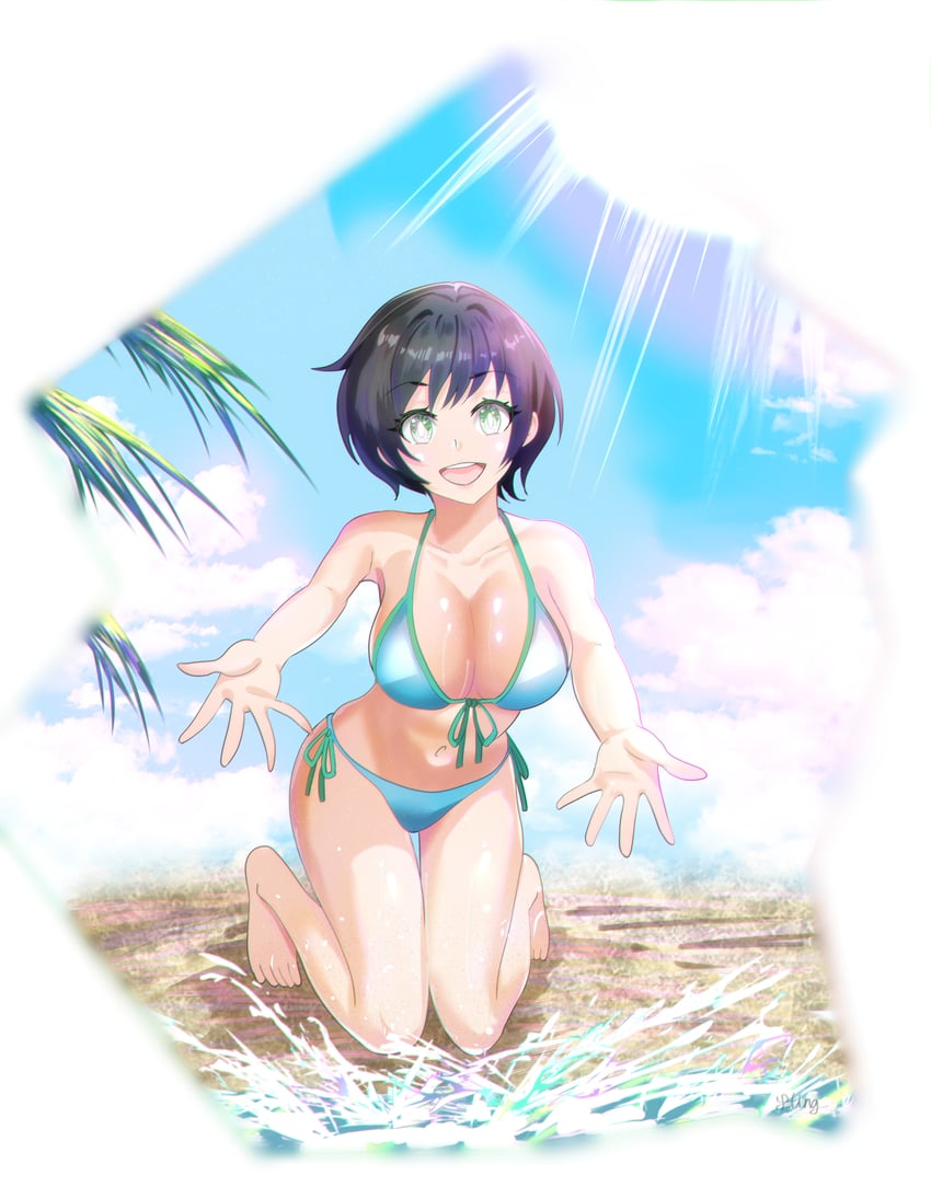 kawakita tomoe (cinderella series and 1 more) drawn by sting_aniki