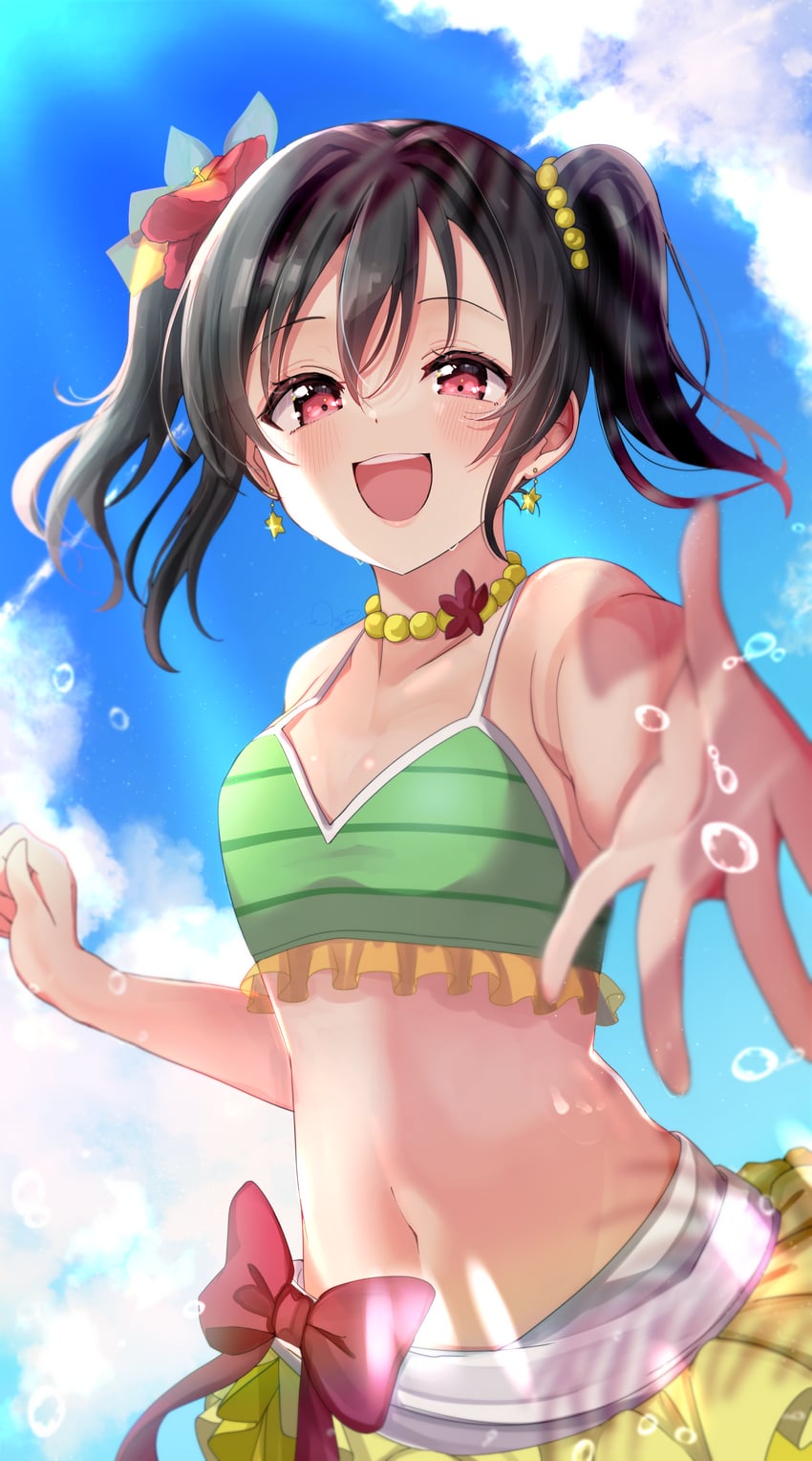 yazawa nico (love live! and 1 more) drawn by nyako_(utaneko31)