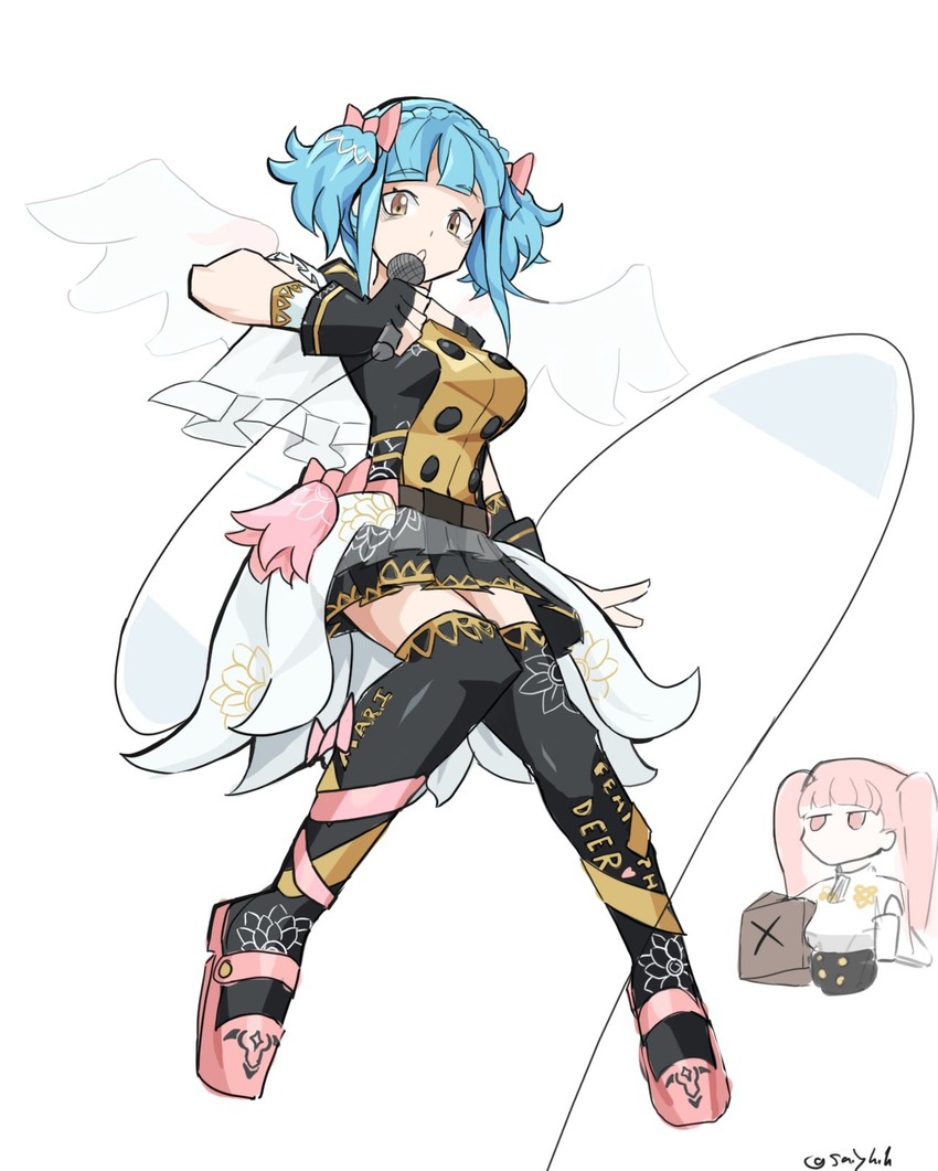 hilda valentine goneril and marianne von edmund (fire emblem and 1 more) drawn by saiykik