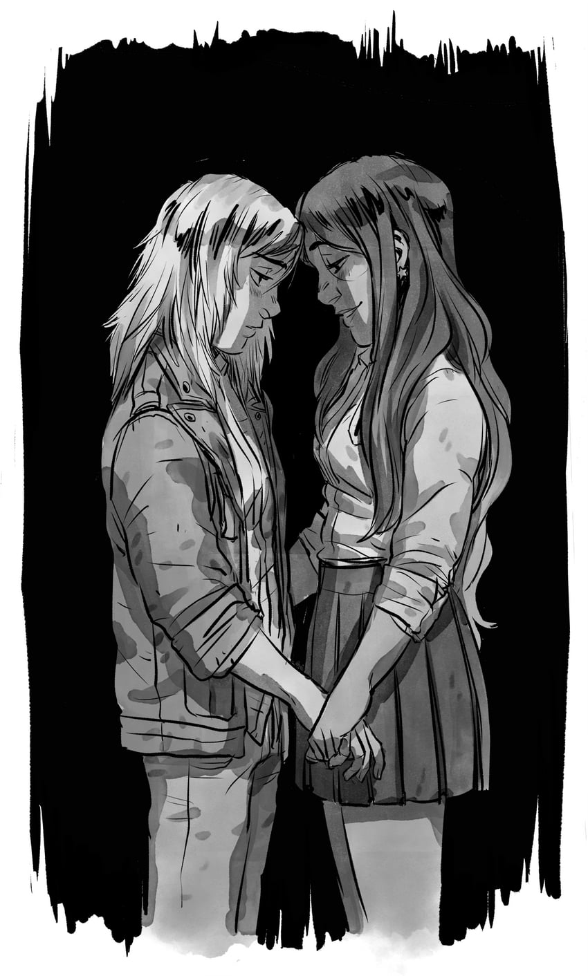 neptune and jupiter (we know the devil) drawn by liz_parlett