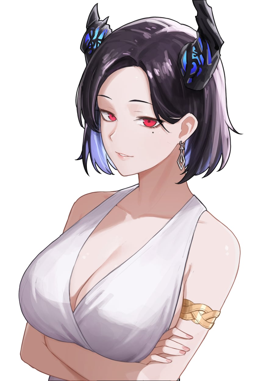 nerissa ravencroft (hololive and 1 more) drawn by yubaest