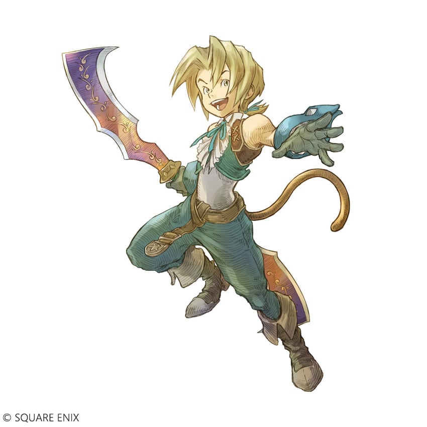 zidane tribal (final fantasy and 1 more) drawn by itahana_toshiyuki
