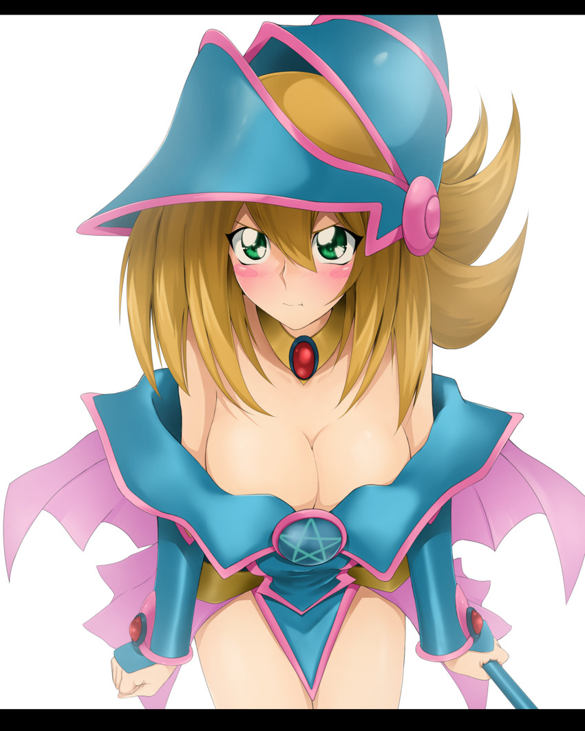 dark magician girl (yu-gi-oh!) drawn by love_(pspdspsp)