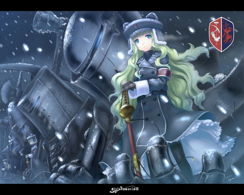 pixiv fantasia and 1 more drawn by sabamu