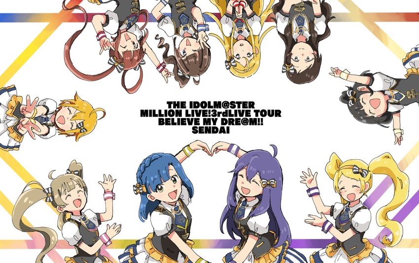 kitazawa shiho, nanao yuriko, ibuki tsubasa, yokoyama nao, hakozaki serika, and 4 more (idolmaster and 1 more) drawn by nanto_seki