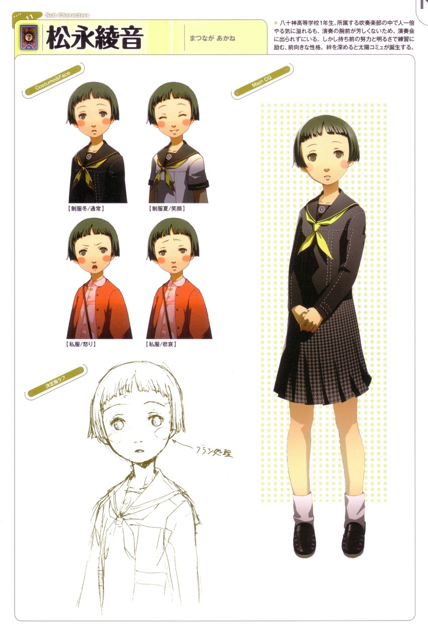 matsunaga ayane (persona and 1 more) drawn by soejima_shigenori
