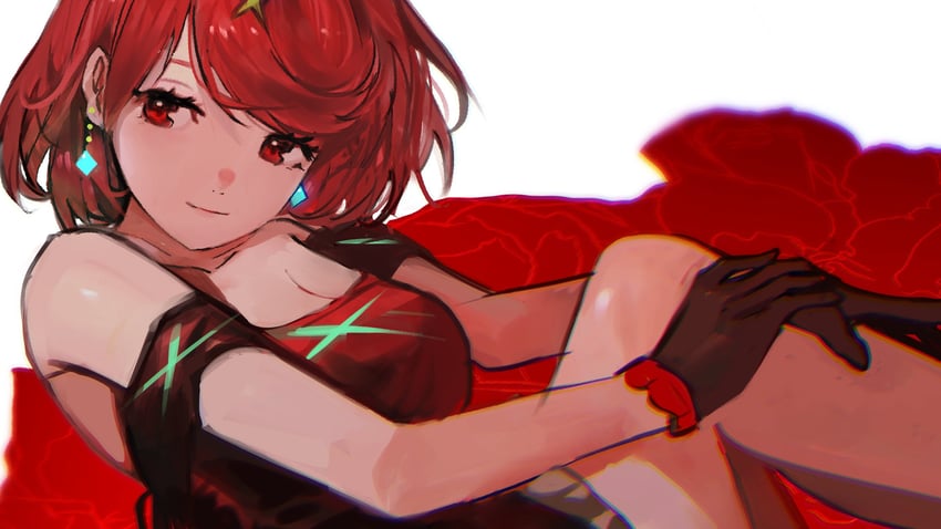pyra (xenoblade chronicles and 1 more) drawn by tarbo_(exxxpiation)