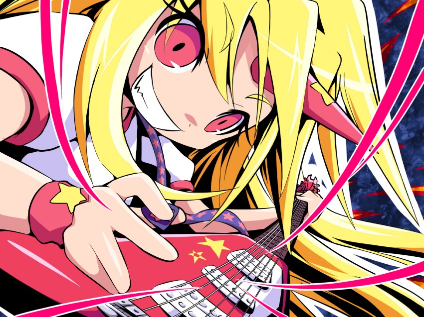 hoshiguma yuugi (touhou) drawn by ayakashi_(monkeypanch)