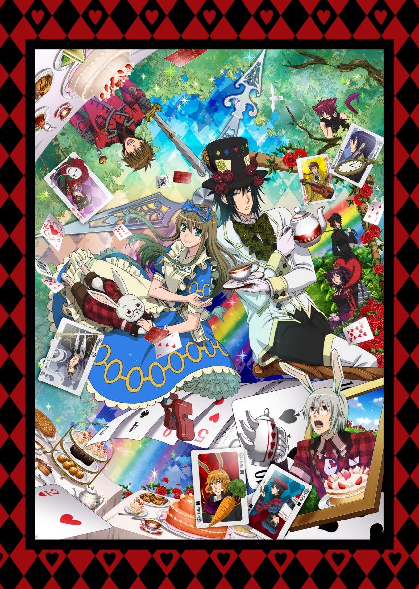 alice liddell, boris airay, blood dupre, peter white, elliot march, and 8 more (alice's adventures in wonderland and 1 more)