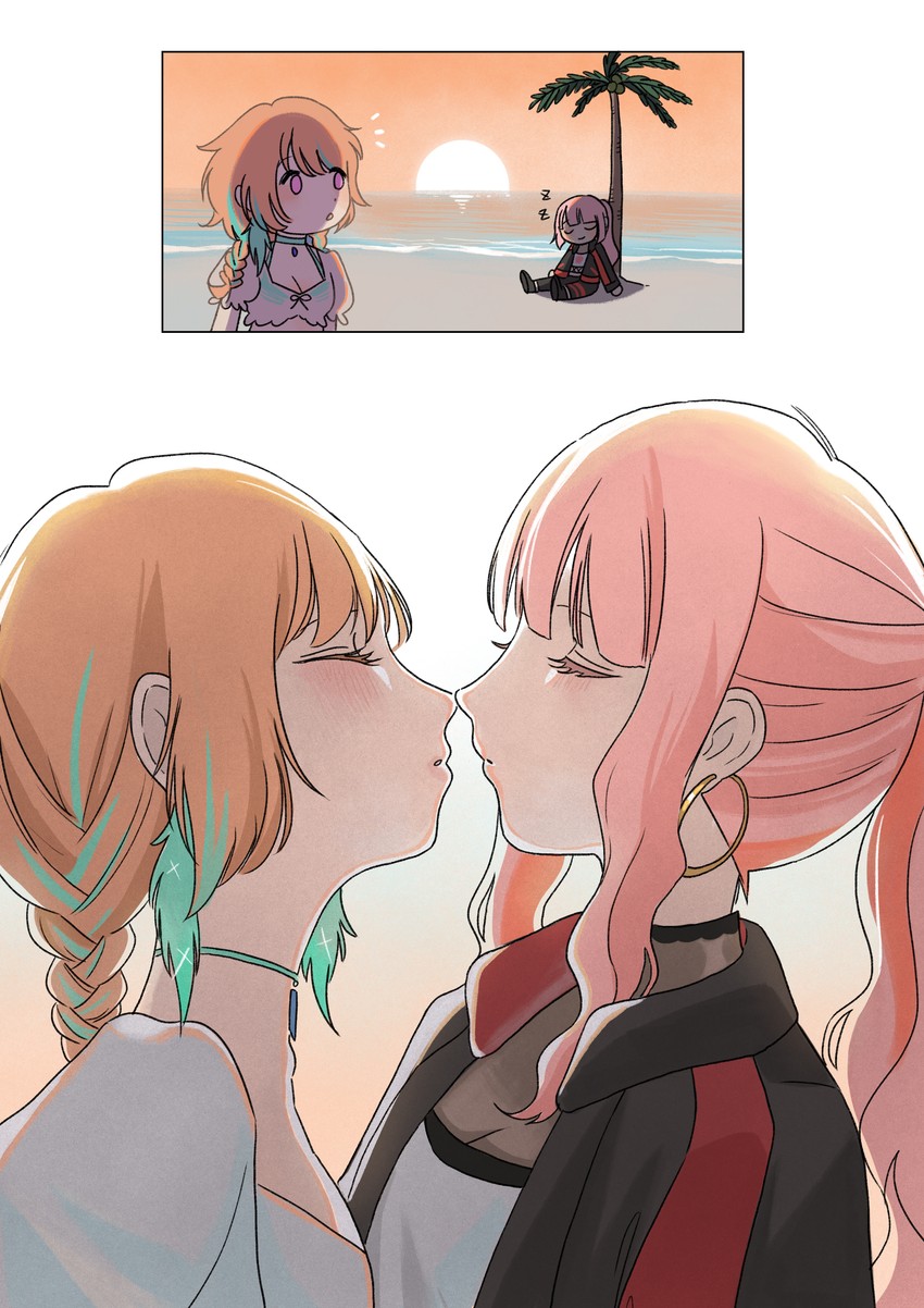 mori calliope and takanashi kiara (hololive and 1 more) drawn by murmur_(kim0222dr5)