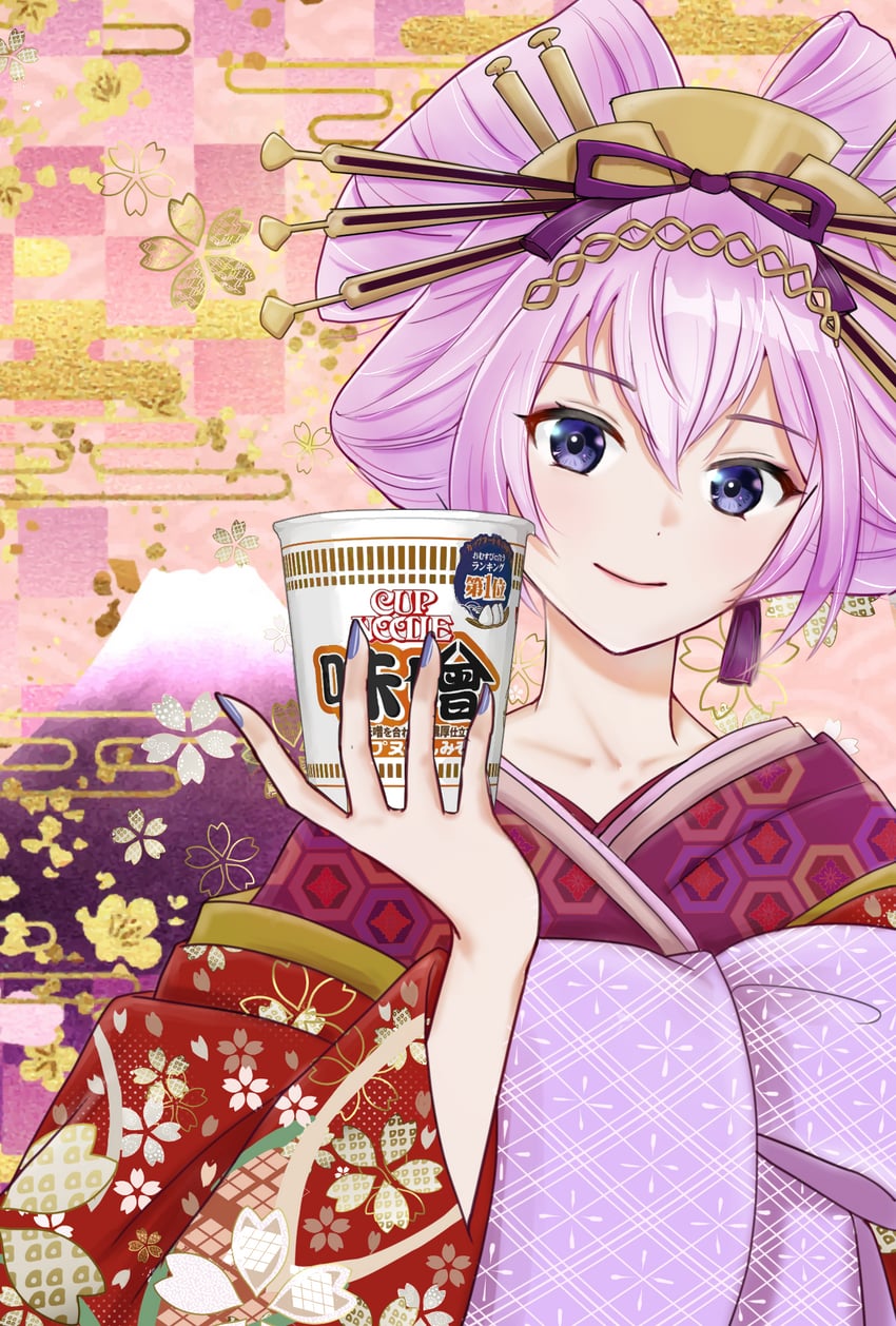 megurine luka (vocaloid and 1 more) drawn by mofmama
