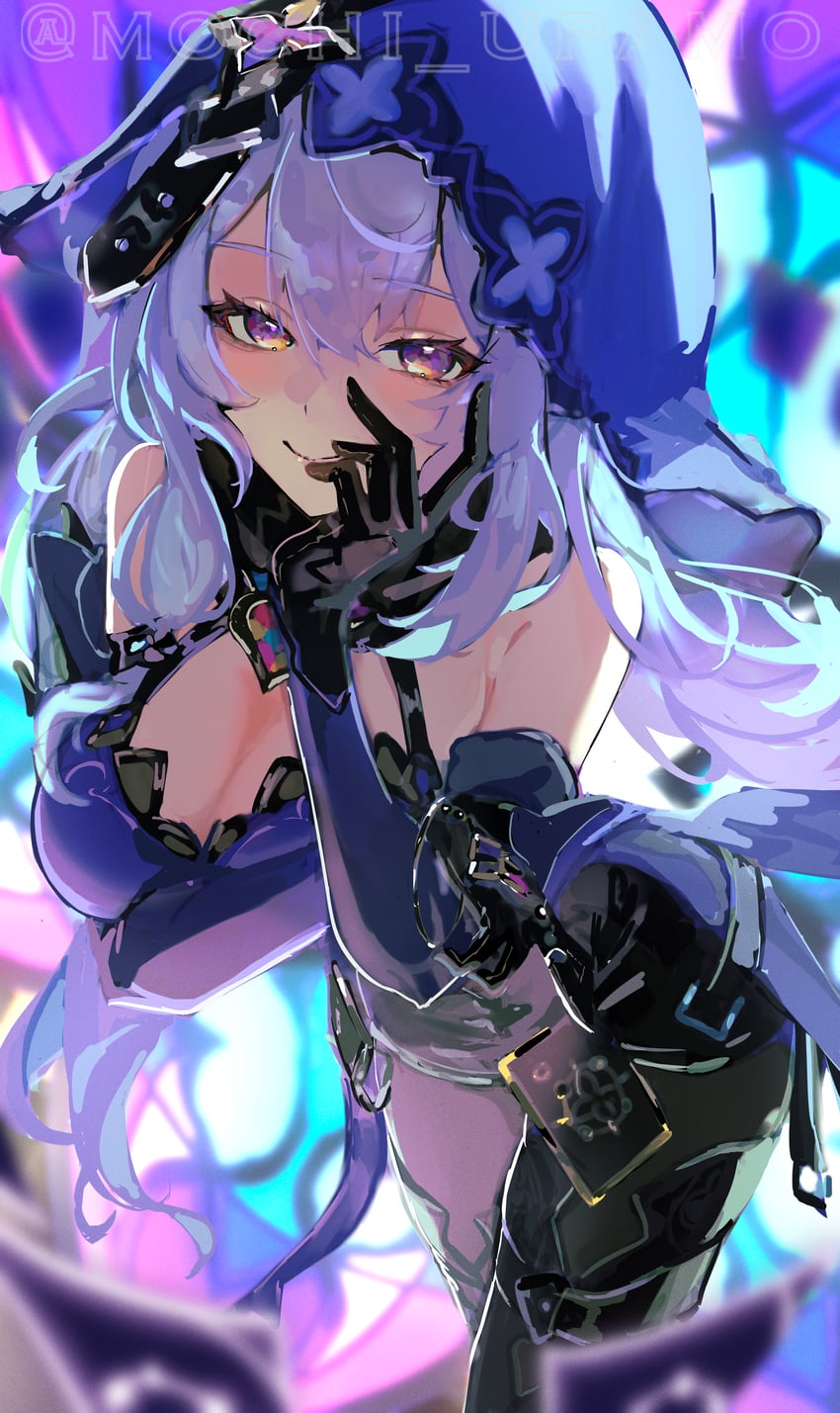 black swan (honkai and 1 more) drawn by mochi_upamo