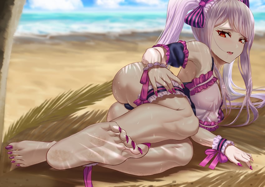 shalltear bloodfallen (overlord) drawn by seven_(corea0918)