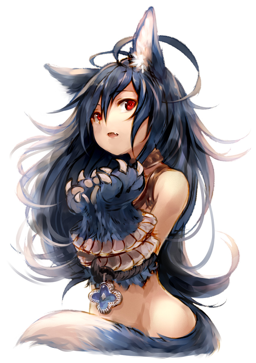fenrir (granblue fantasy and 1 more) drawn by sukemyon
