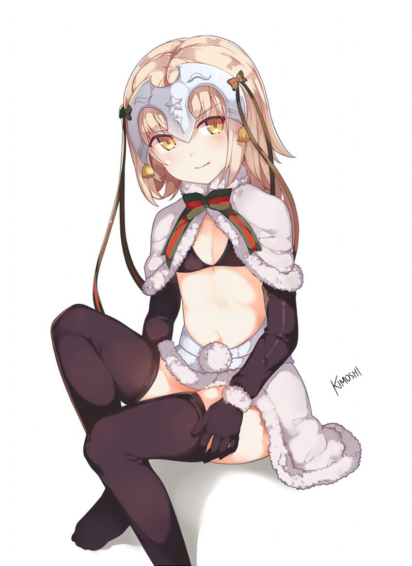 jeanne d'arc alter santa lily (fate and 1 more) drawn by kimoshi