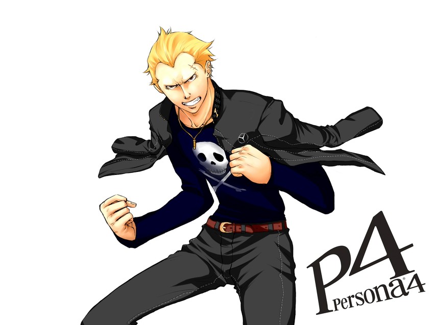 tatsumi kanji (persona and 1 more) drawn by xefer