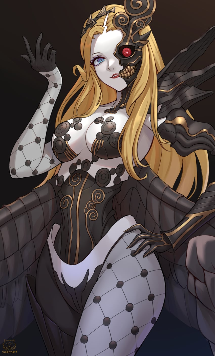 naamah (shin megami tensei and 2 more) drawn by velantart