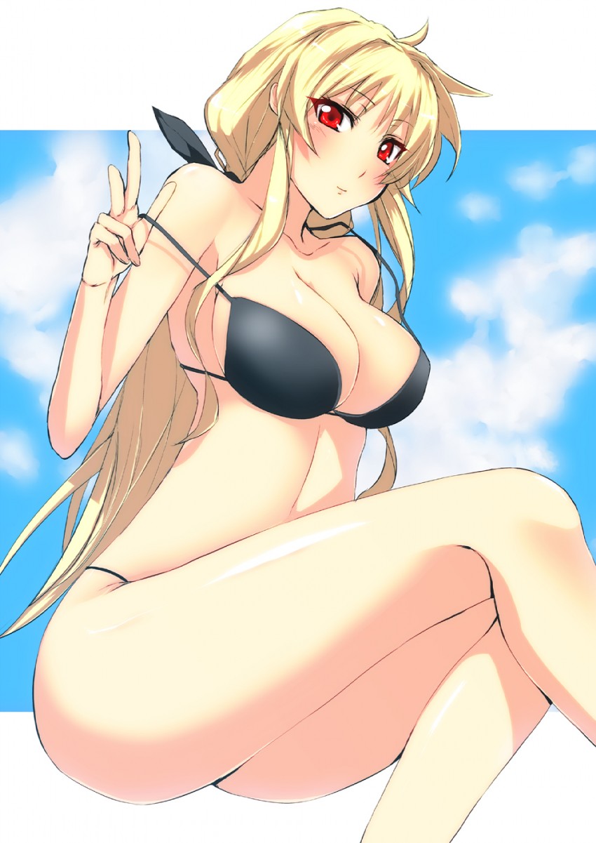 fate testarossa (lyrical nanoha and 1 more) drawn by risutan
