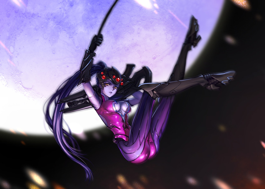 widowmaker (overwatch and 1 more) drawn by hei_yu