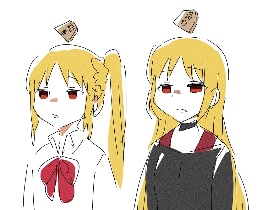 ijichi nijika and ijichi seika (bocchi the rock!) drawn by goumonsha