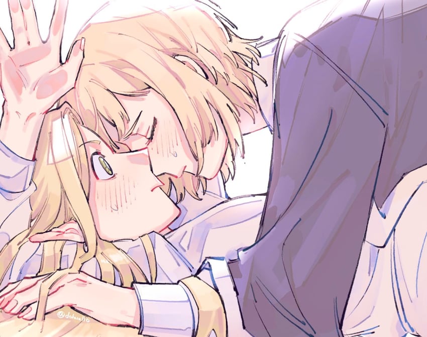marcille donato and falin touden (dungeon meshi) drawn by dohwa110