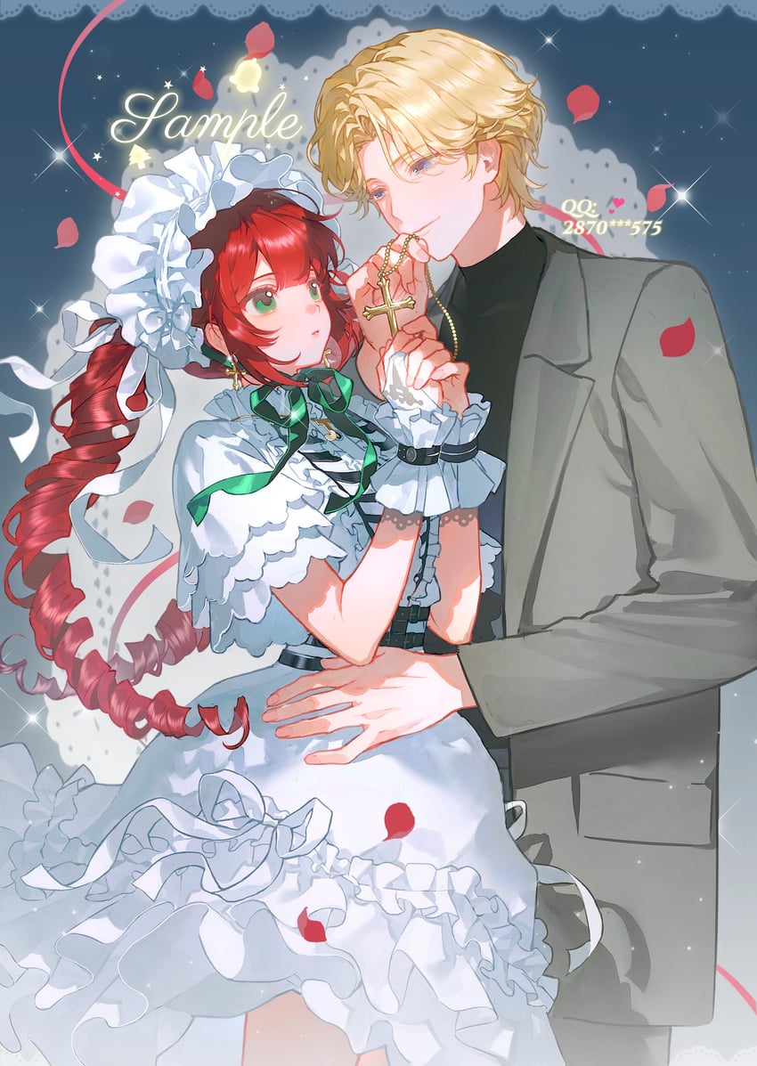 johan liebert (original and 1 more) drawn by guozi375