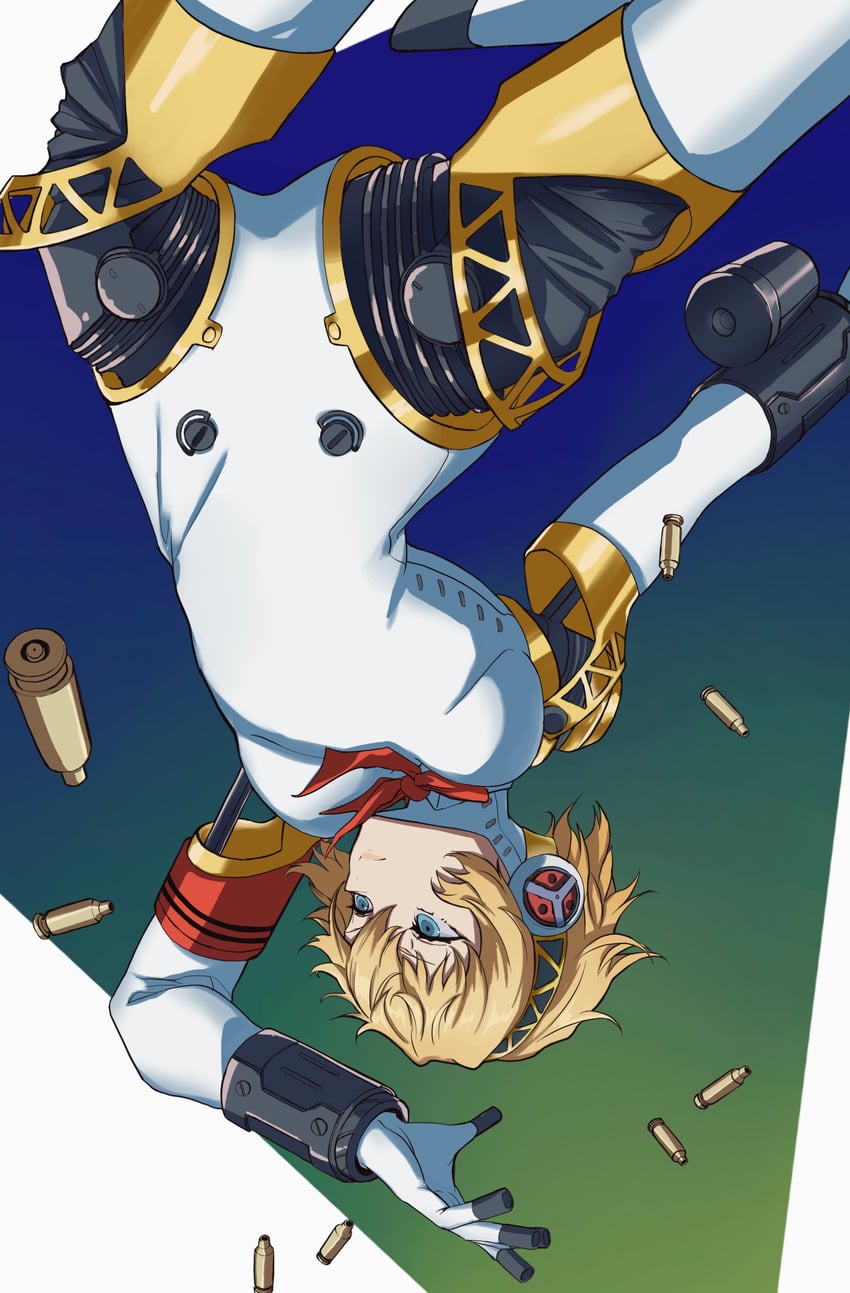 aigis (persona and 2 more) drawn by s-m-53413