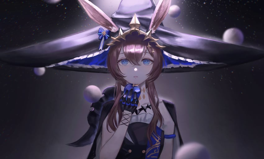amiya (arknights and 1 more) drawn by ditio_(ta243401)