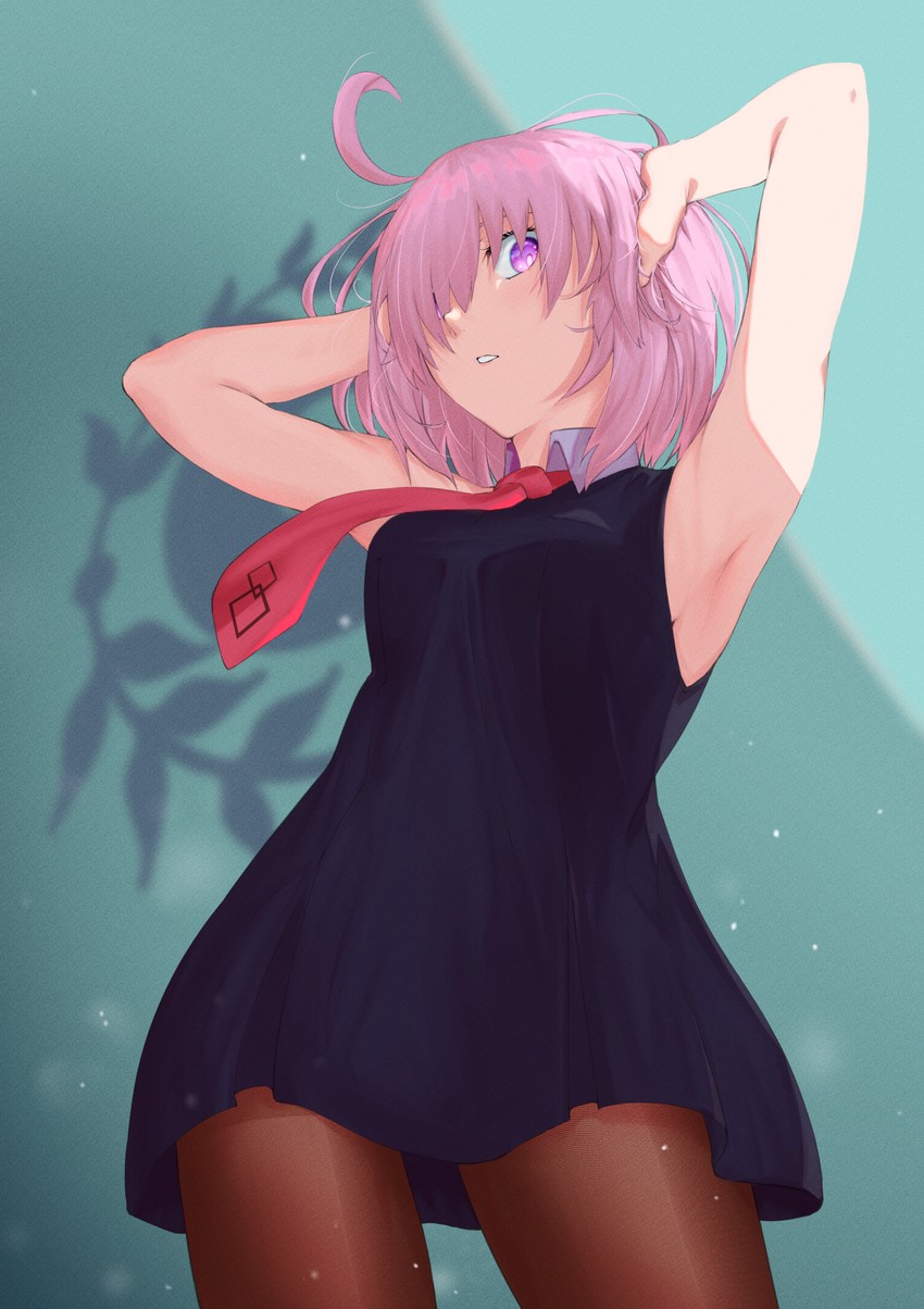 mash kyrielight (fate and 1 more) drawn by anianiani0607
