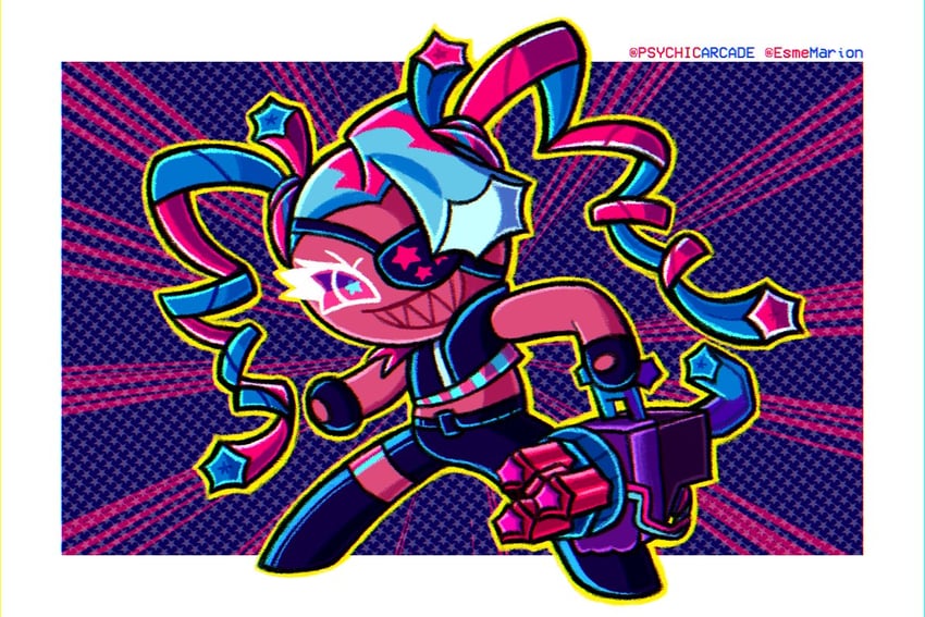 twizzly gummy cookie (cookie run and 1 more) drawn by esmemarion