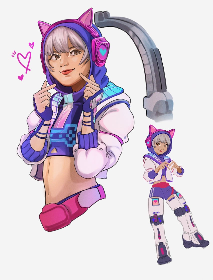 conduit and player one conduit (apex legends) drawn by tomoshiki_(user_kthe4423)