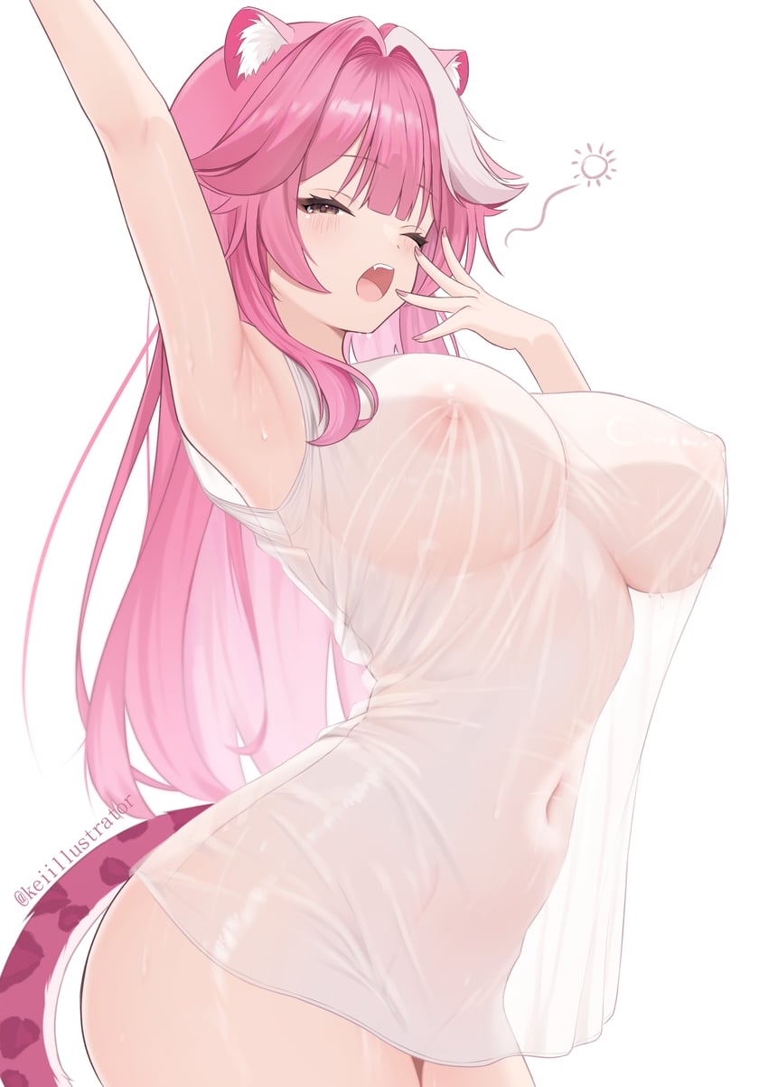raora panthera (hololive and 1 more) drawn by kei_(keiillustrator)