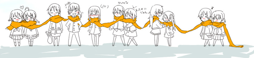sanya v. litvyak, eila ilmatar juutilainen, miyafuji yoshika, erica hartmann, gertrud barkhorn, and 6 more (world witches series and 1 more) drawn by chikiso
