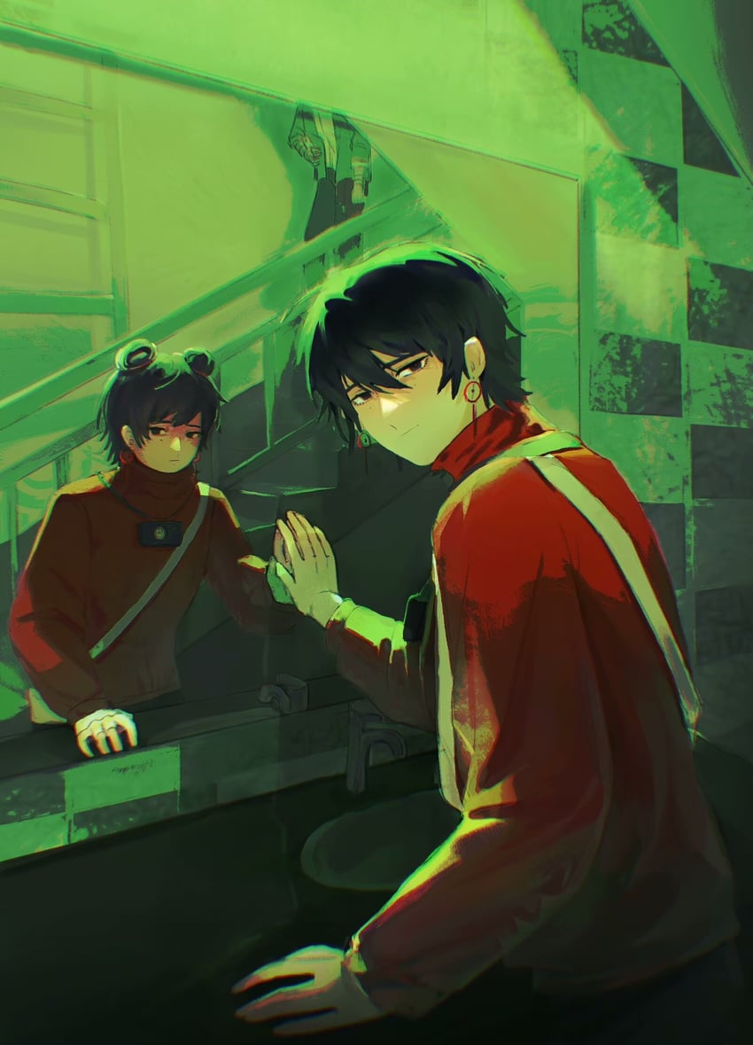 ziche fuzhao and li yuting (touqi guaitan) drawn by peng_yuyan