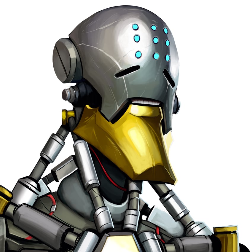 zenyatta (overwatch) drawn by red_pharoah