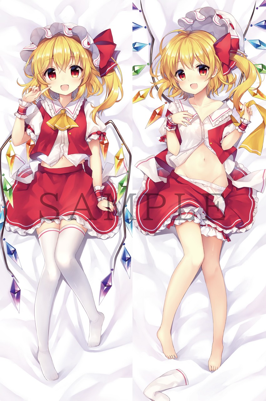 flandre scarlet (touhou) drawn by ruhika