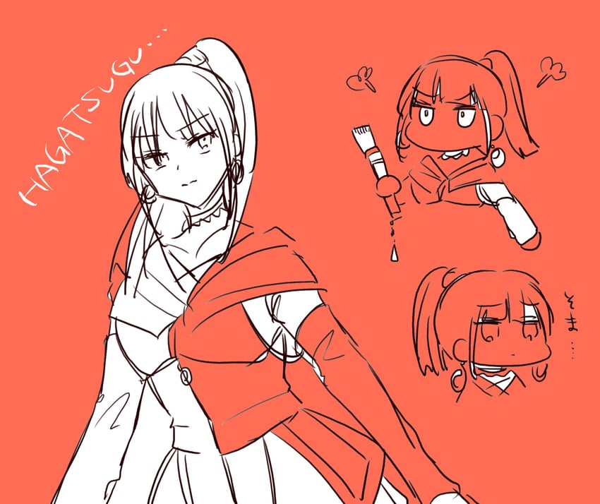koyori (garo and 1 more) drawn by zero-love-ta